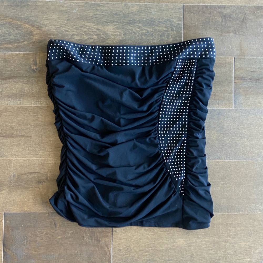 Torrid Black Top with Studded Accents